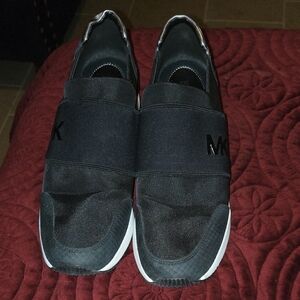 Michael Kors Black Slip-On Sneakers